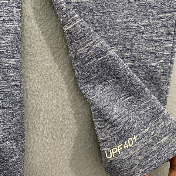 Nike Shirt Mens Small Blue Dri-FIT Long Sleeve Swim UPF 40+ Athletic Training - Picture 5 of 12